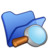 Folder blue explorer Icon